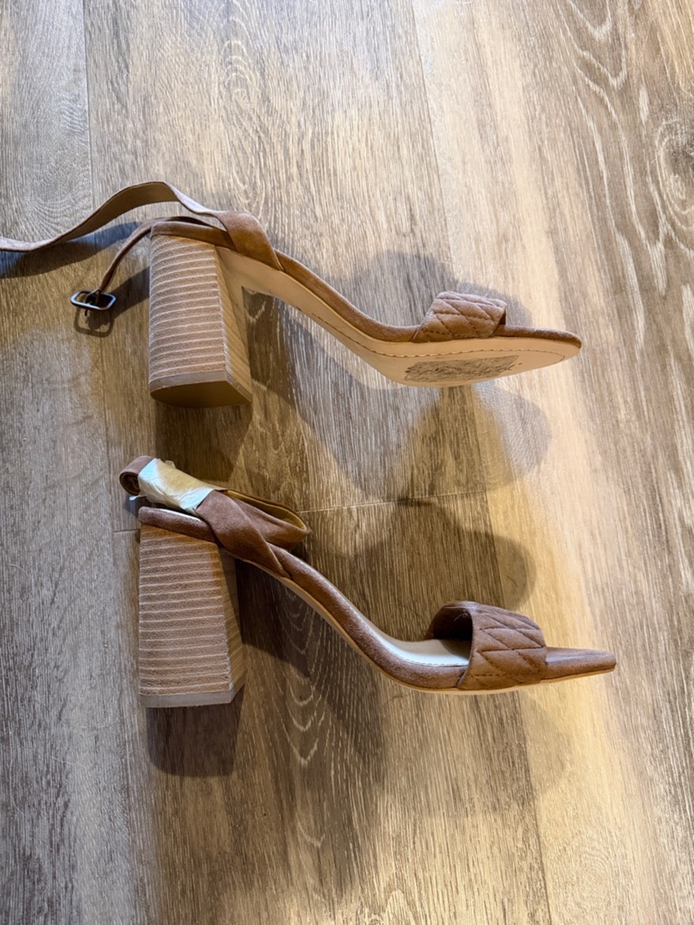 Anthropologie Splendid  Suede Ankle-Strap Sandals 9.5